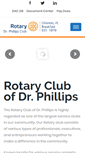 Mobile Screenshot of drphillipsrotary.org